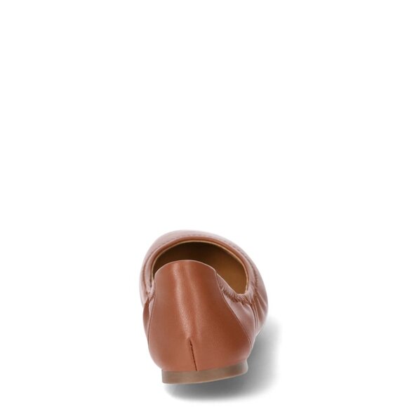 NWT Time and Tru Women's Scrunch Ballet Flats - Various Sizes Cognac - Picture 4 of 4